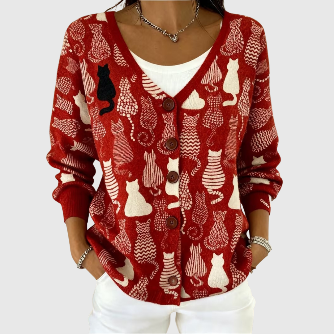 Victoria | Chaqueta de Punto con Botones