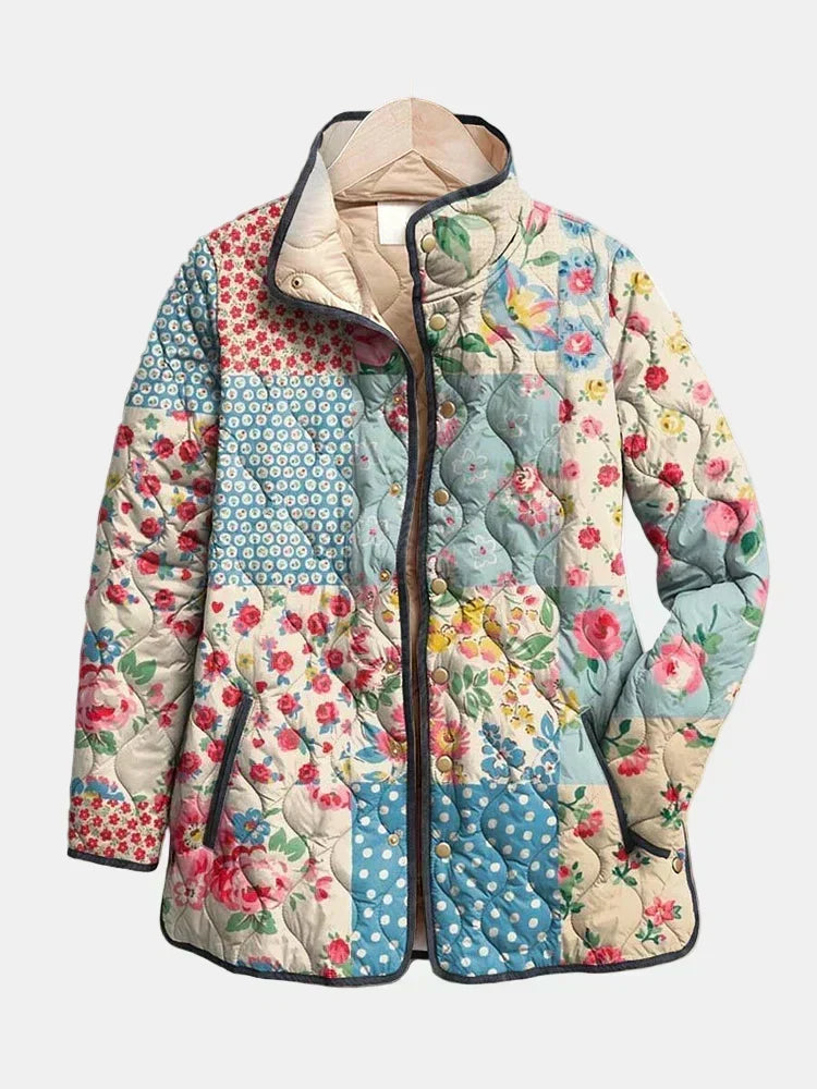 Lola | Chaqueta acolchada floral
