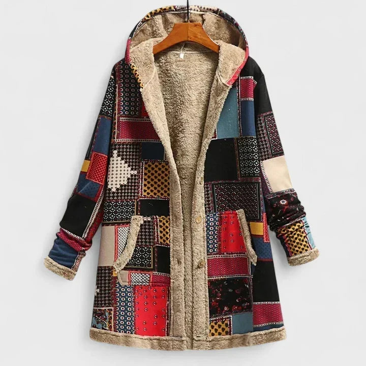 Lucía | Parka vintage estampada
