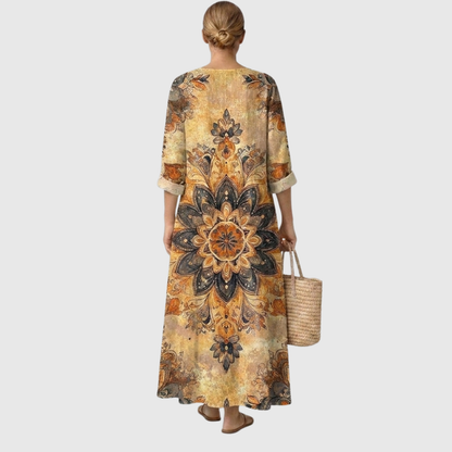 Dora | Vestido Floral Elegancia Natural