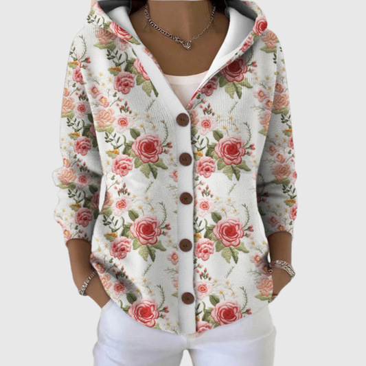 Consuelo | Chaqueta de Punto con Capucha