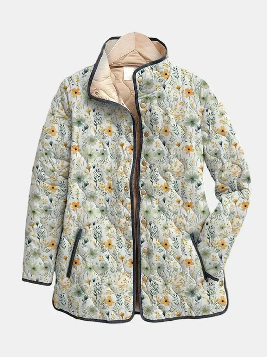 Vega | Chaqueta acolchada con estampado floral
