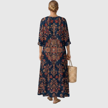 Adela | Vestido Floral con Encanto