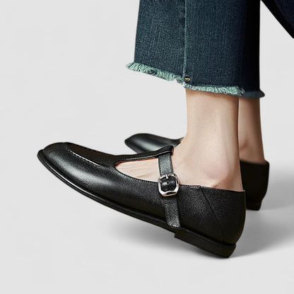 Camila | Zapatos Mary Jane con Tacón Bajo
