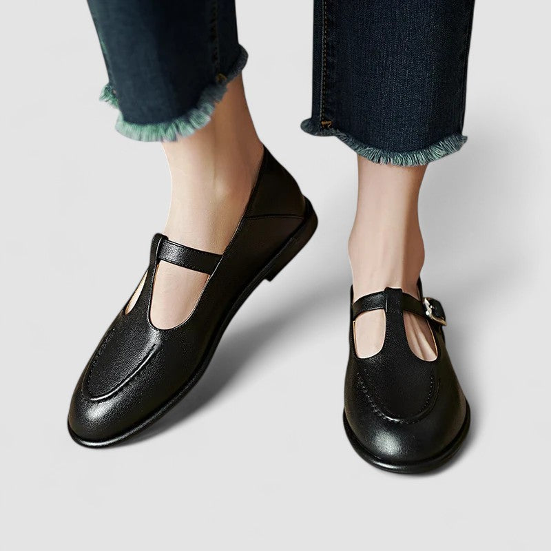 Camila | Zapatos Mary Jane con Tacón Bajo
