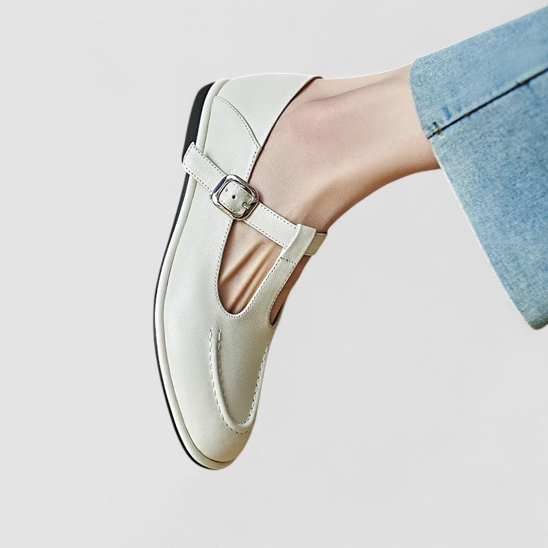 Camila | Zapatos Mary Jane con Tacón Bajo