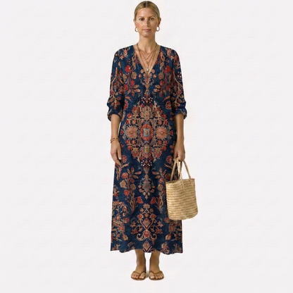 Adela | Vestido Floral con Encanto