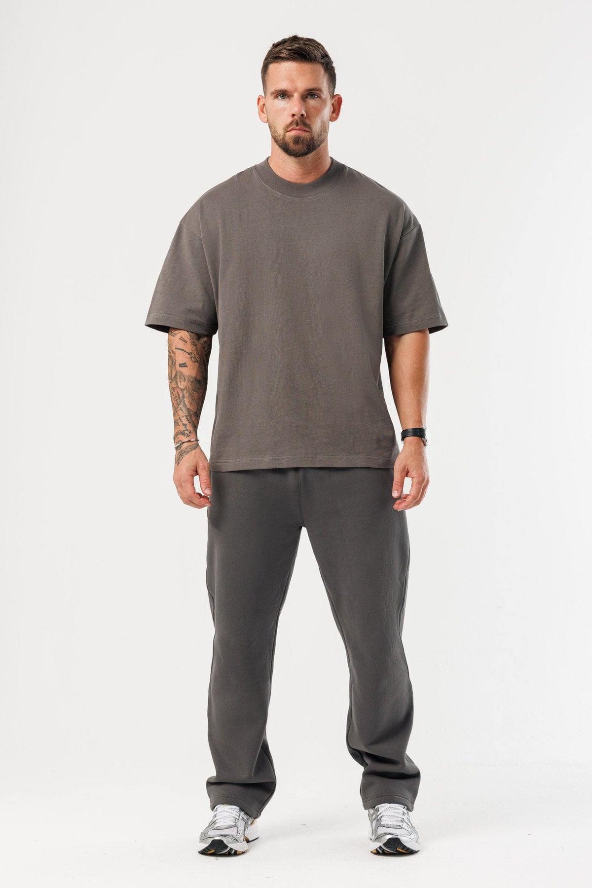 Oversized T-Shirt — Vintage Khaki