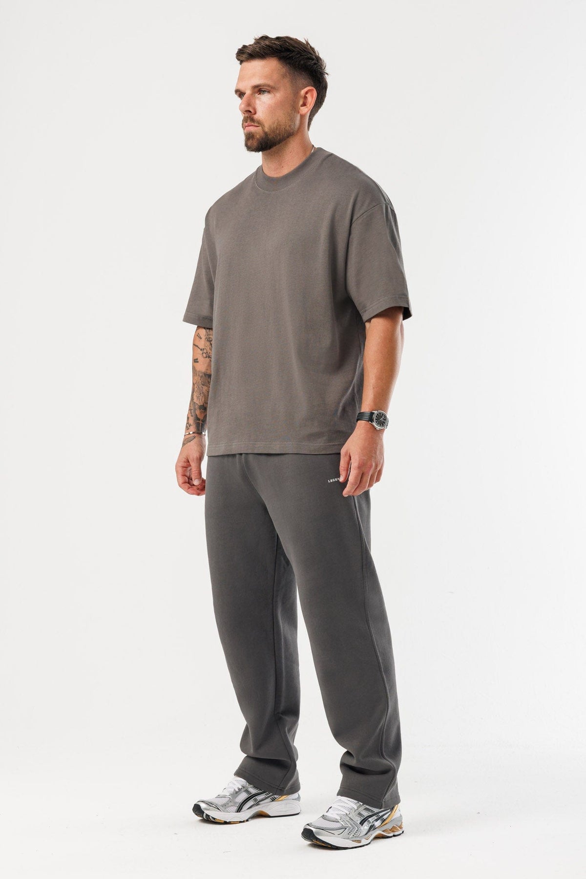 Oversized T-Shirt — Vintage Khaki